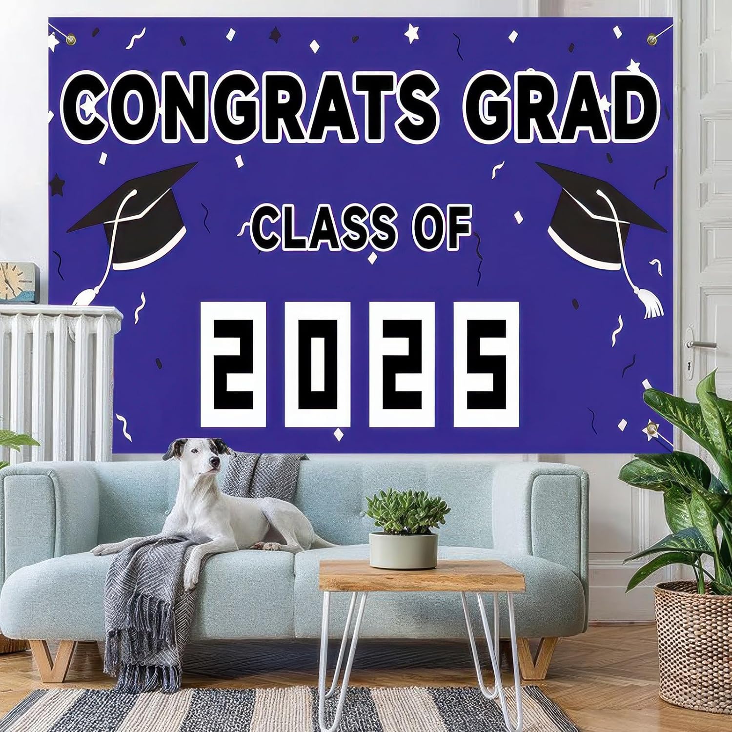 Graduation Banner Outdoor Decor 71x43 Inches