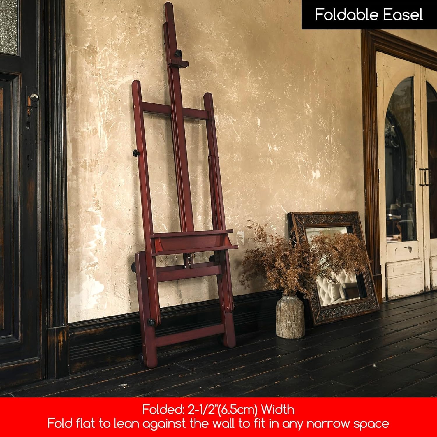 MEEDEN Adjustable H Frame Easel Stand for Art