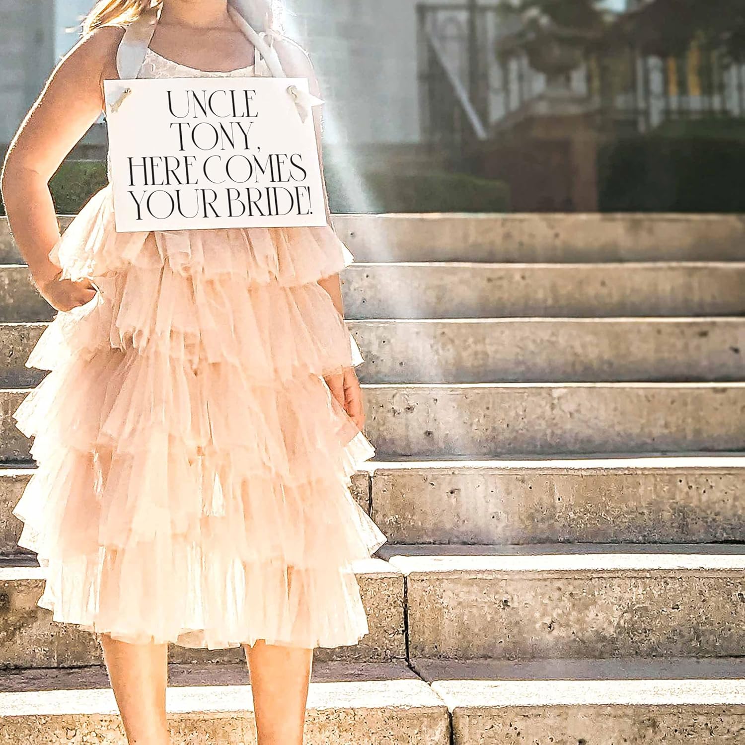 Personalized Ring Bearer Wedding Sign for Nephew