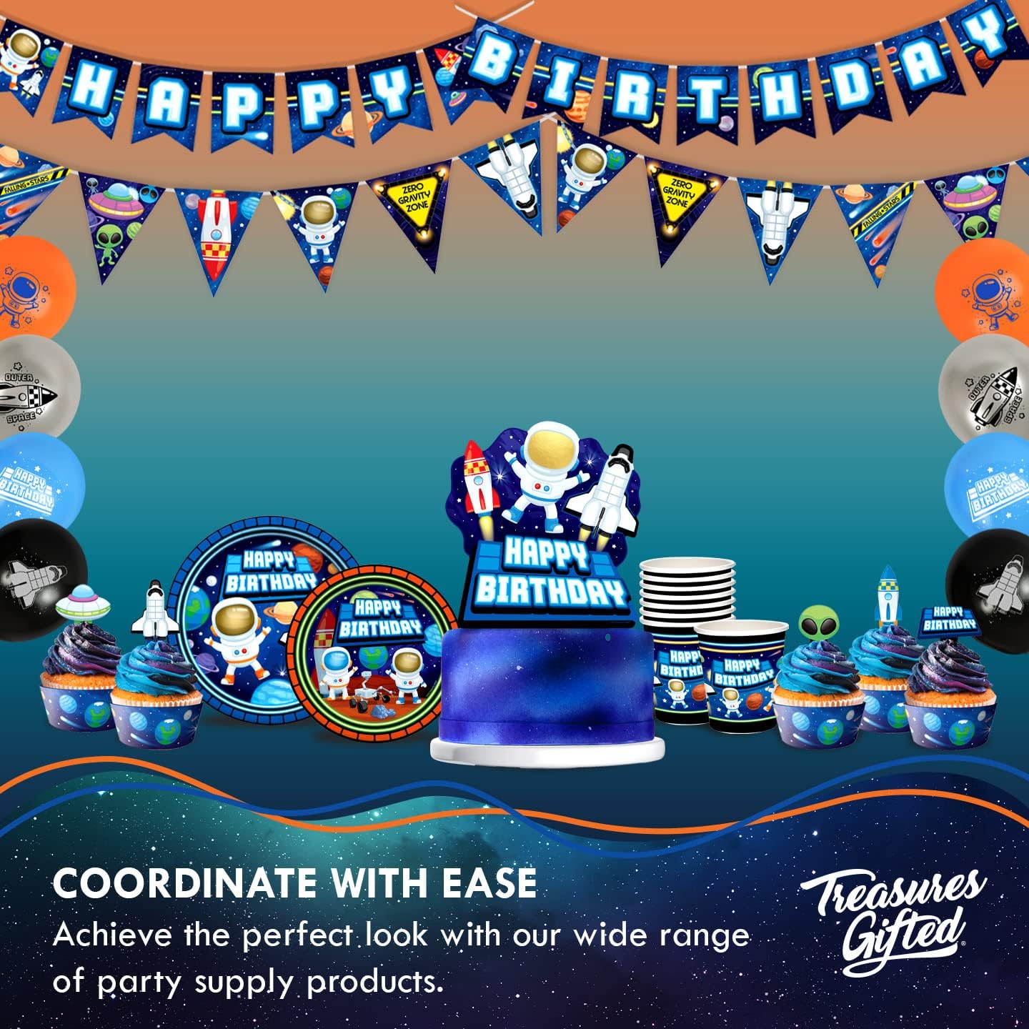 Treasures Gifted Outer Space Party Decorations