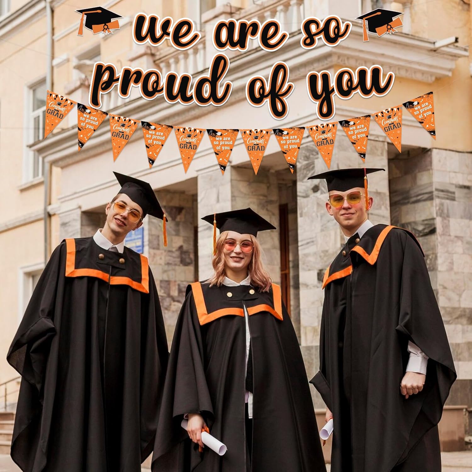 We Are So Proud of You Graduation Banner Set 2025