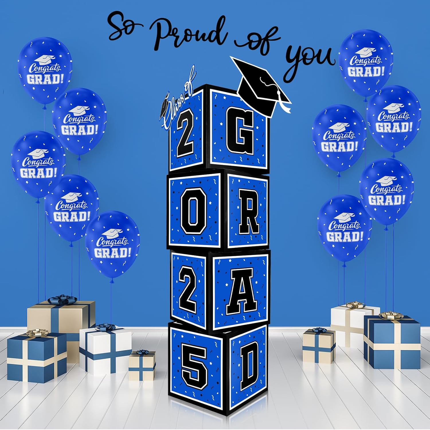 Graduation Decorations 2025 Set - So Proud of You