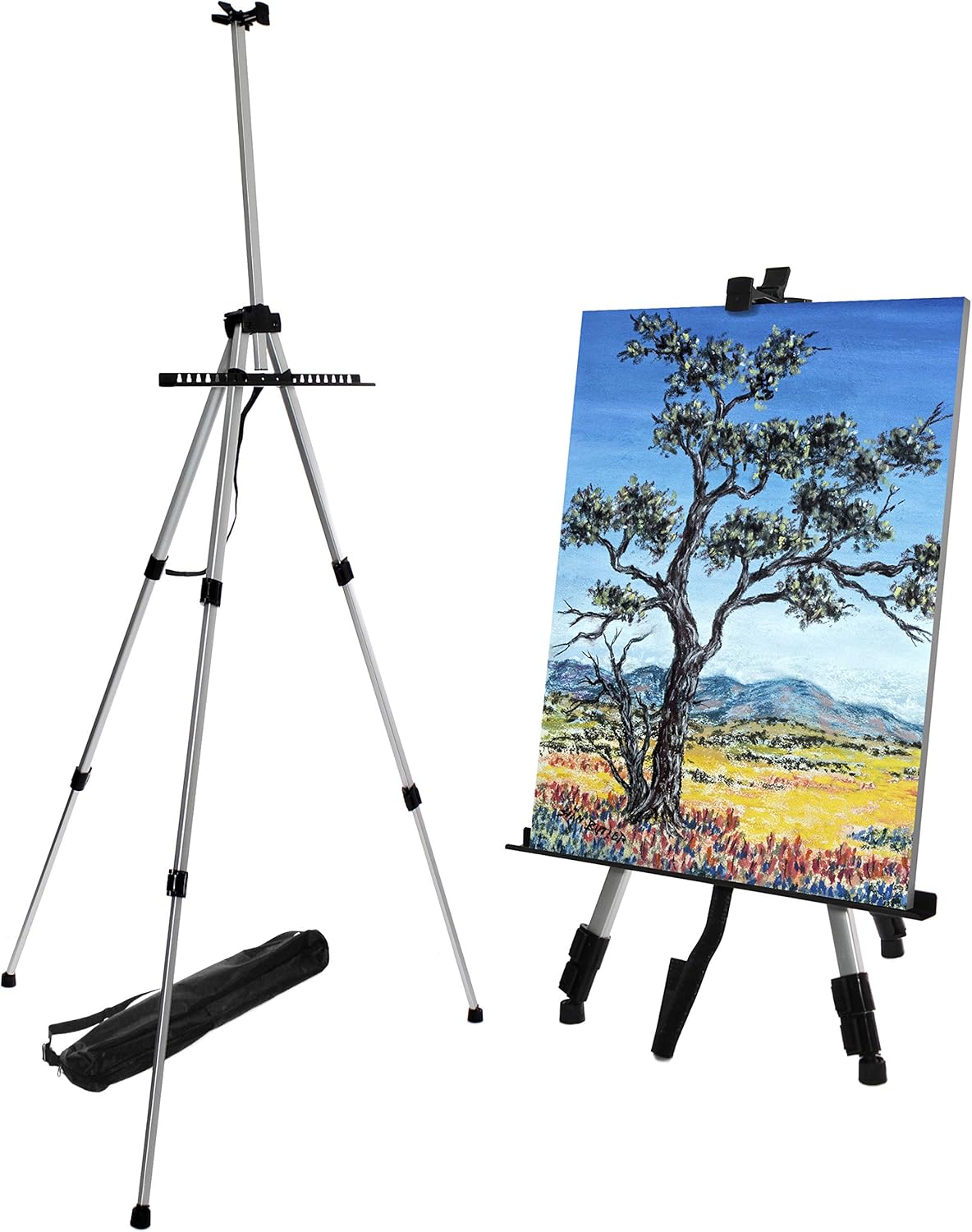 VViViD Aluminum Adjustable Light Weight Portable Display Easel 66 Inch
