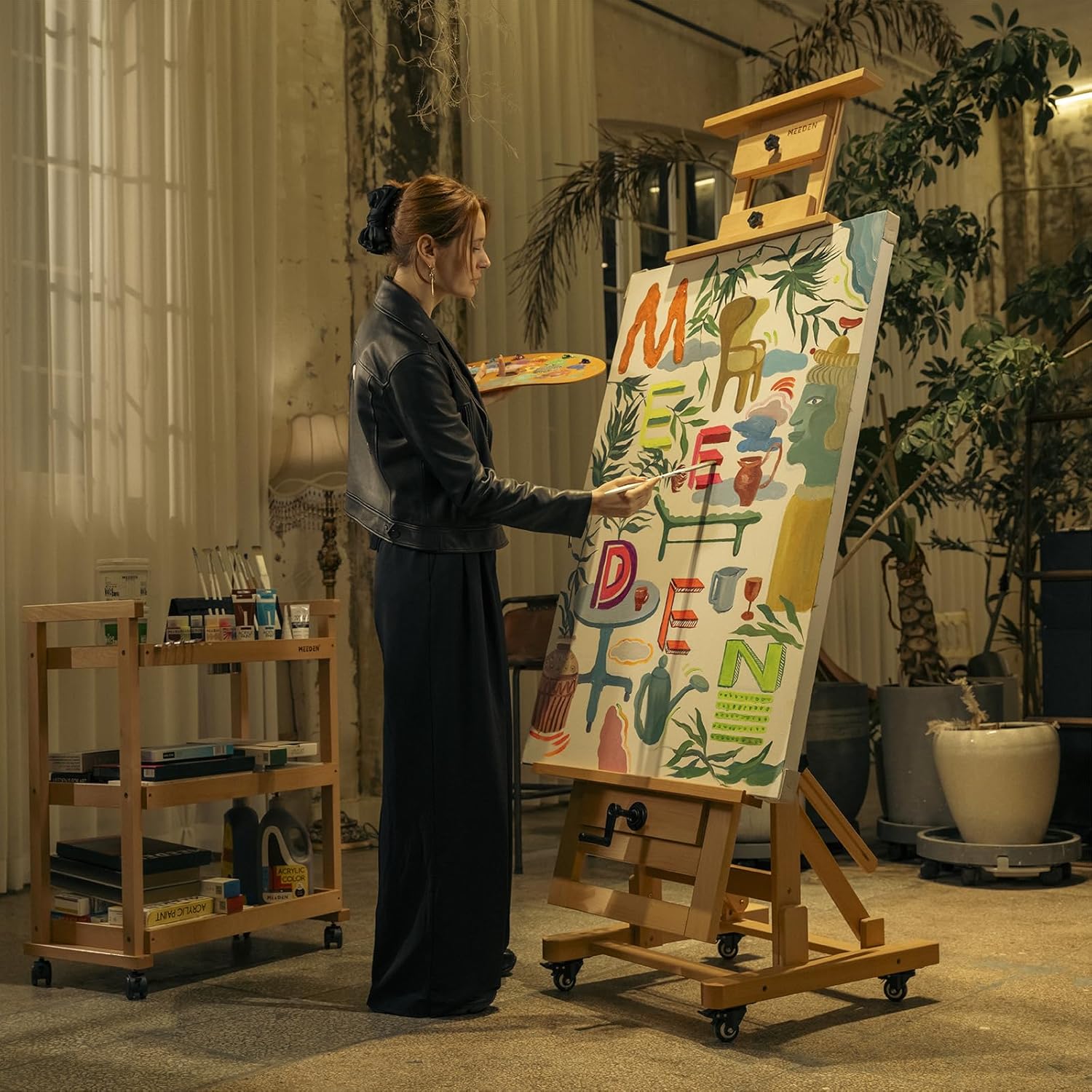 MEEDEN Extra-Large Professional Easel Stand