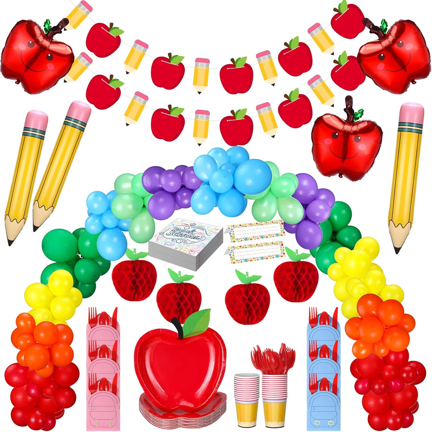 Widecook 198 Pcs Back to School Decor Kit