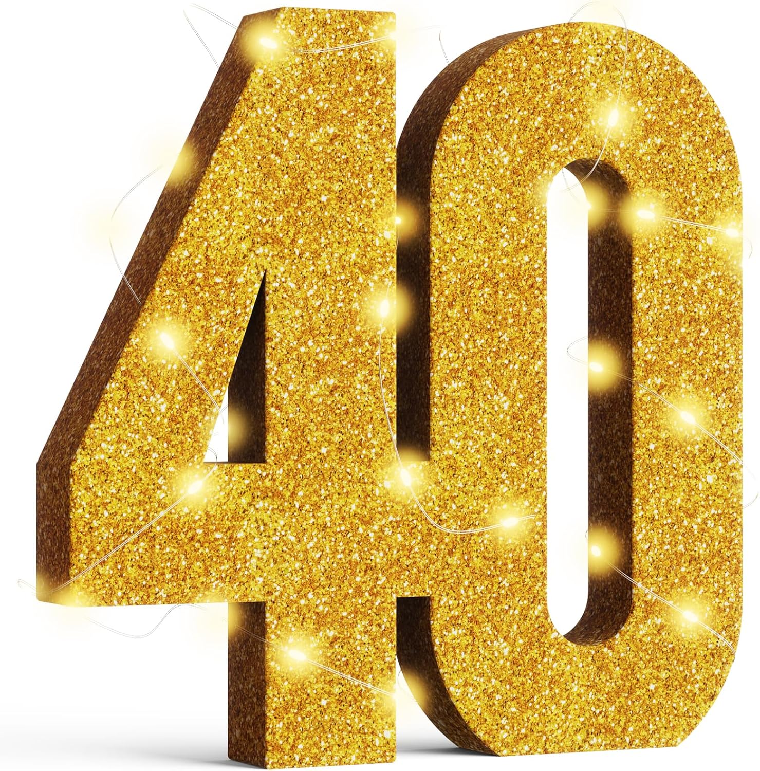 Usongshine 40th Birthday Celebration Centerpieces