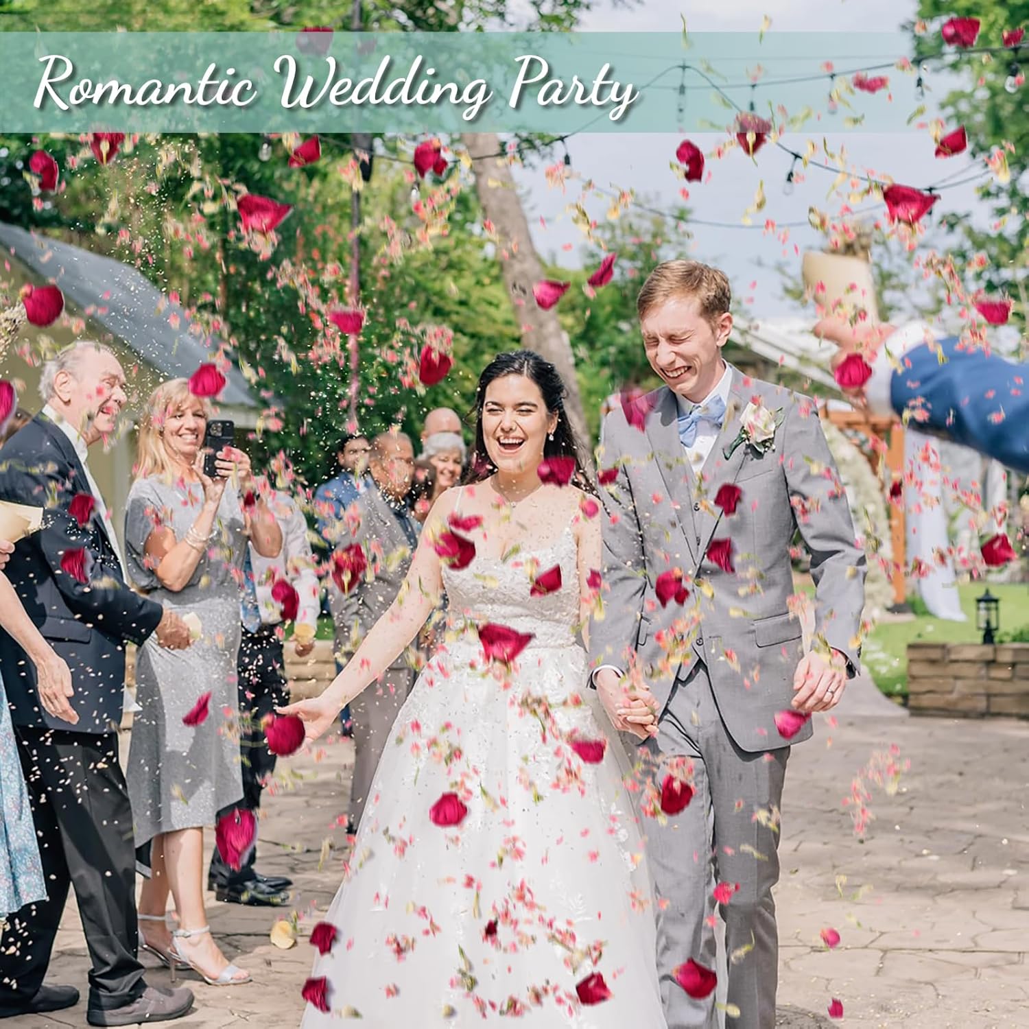 Koceko 40 Cup Biodegradable Flower Petal Wedding Confetti Set