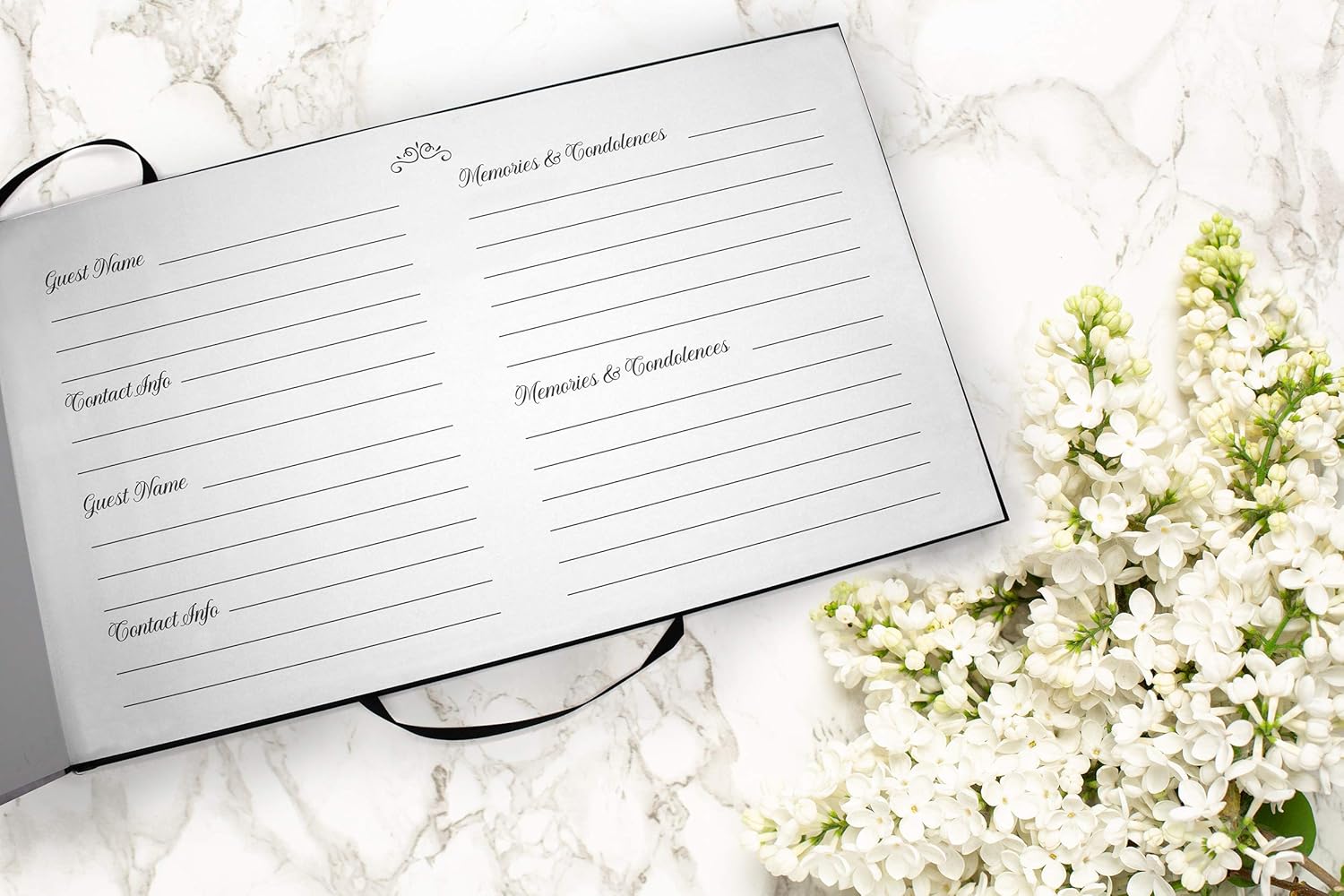 Commemorative Cremation Urns with American Flag Photo Guest Book