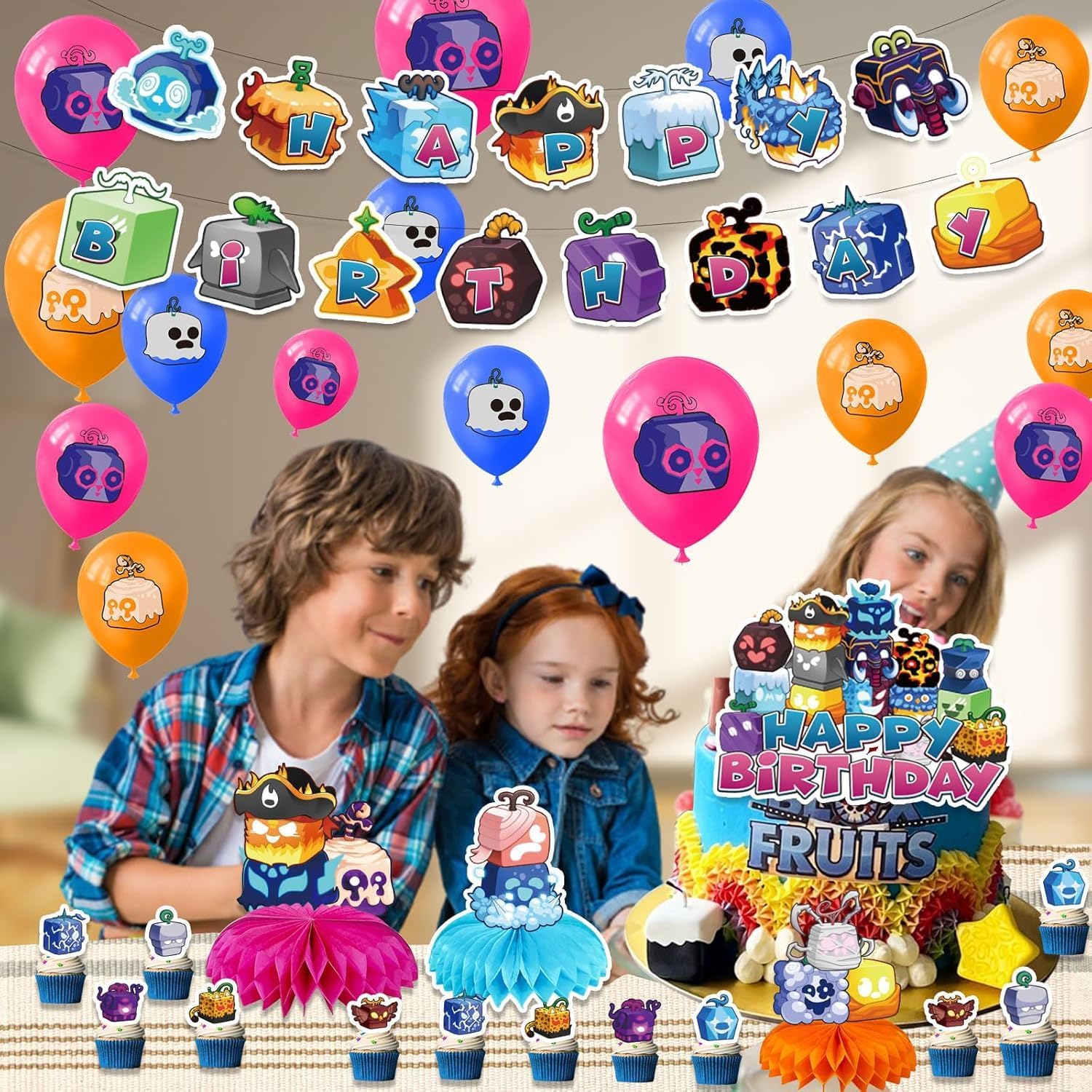 Blox Game Themed Birthday Party Decor Kit