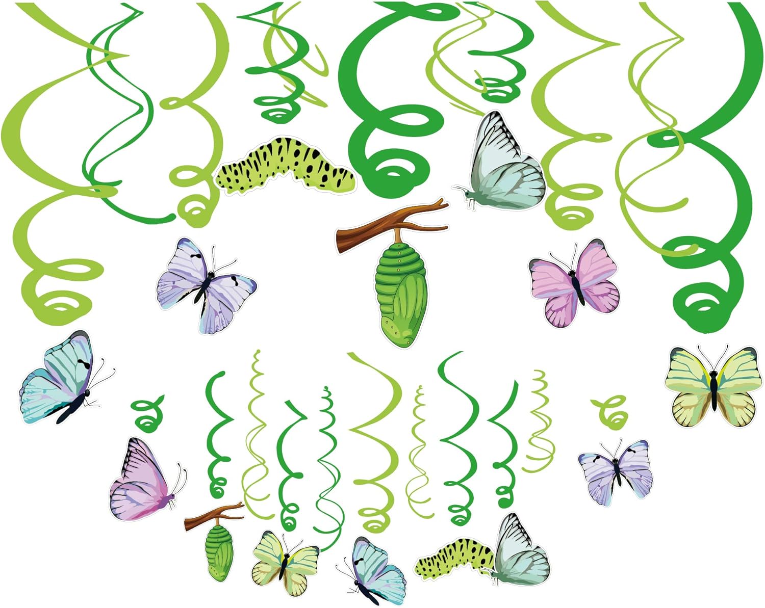 CC HOME 15Pcs Butterfly Party Decorations