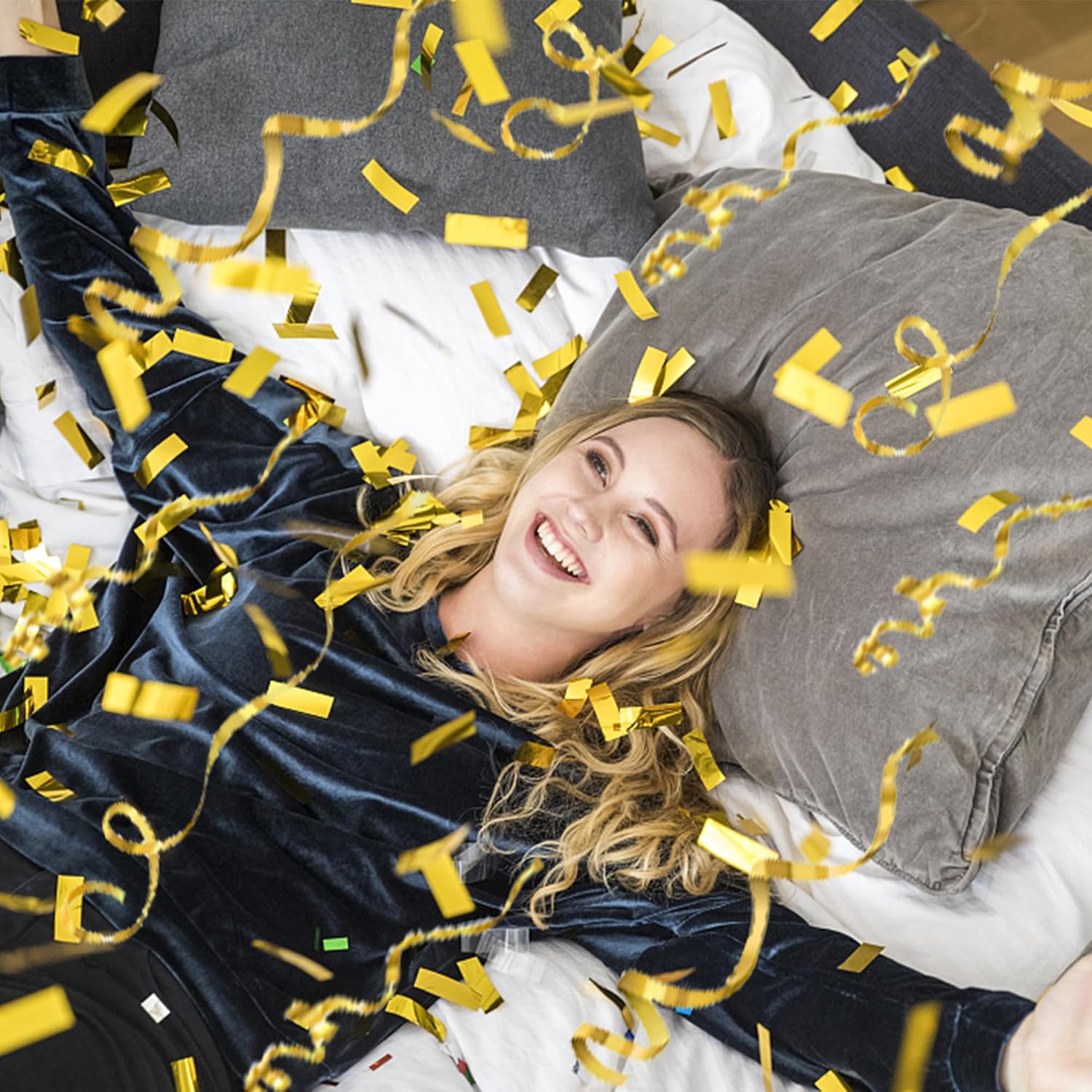 8 PCS Gold Confetti for Party Decorations