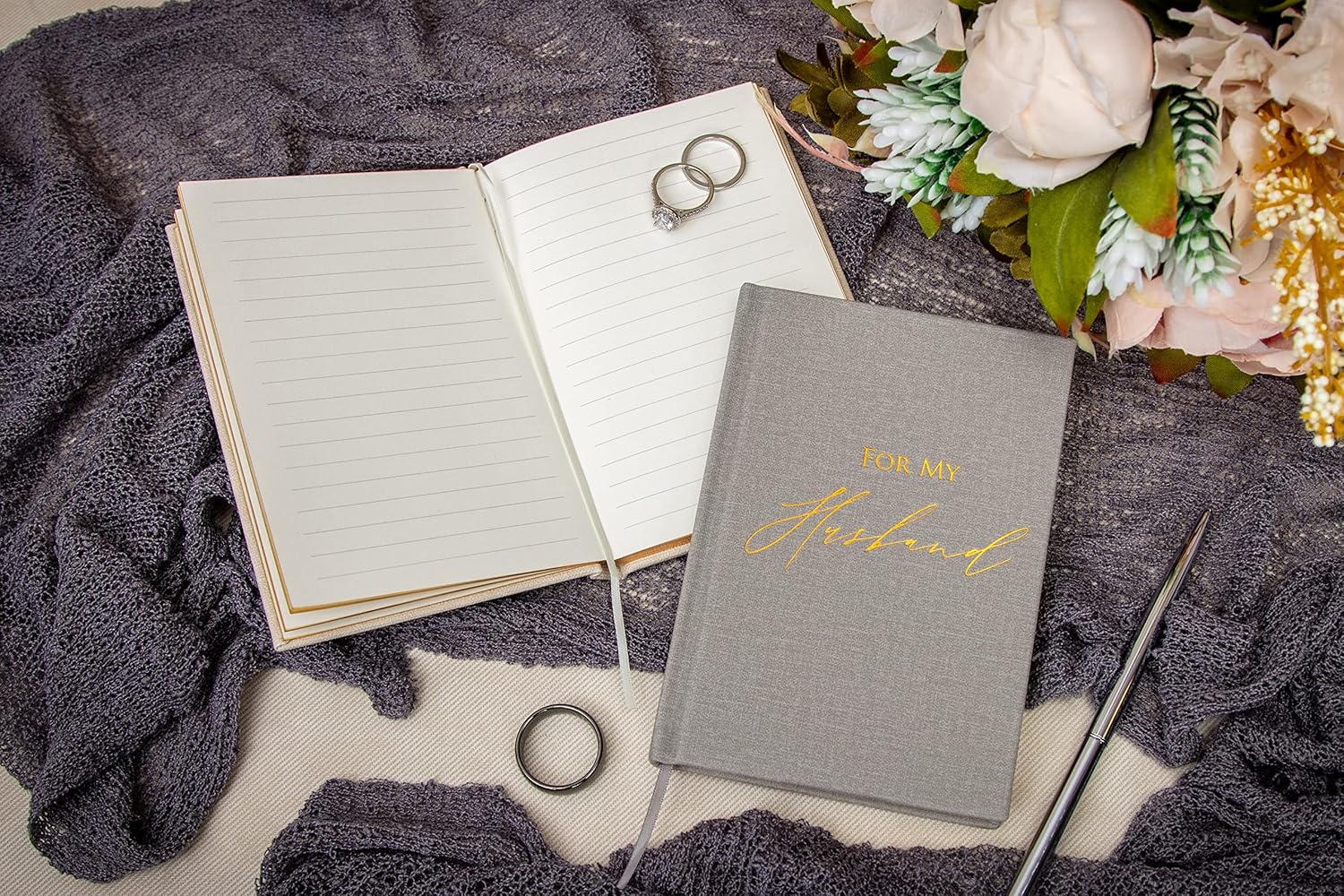 MUUJEE Hard Cover Vow Books Set of 2