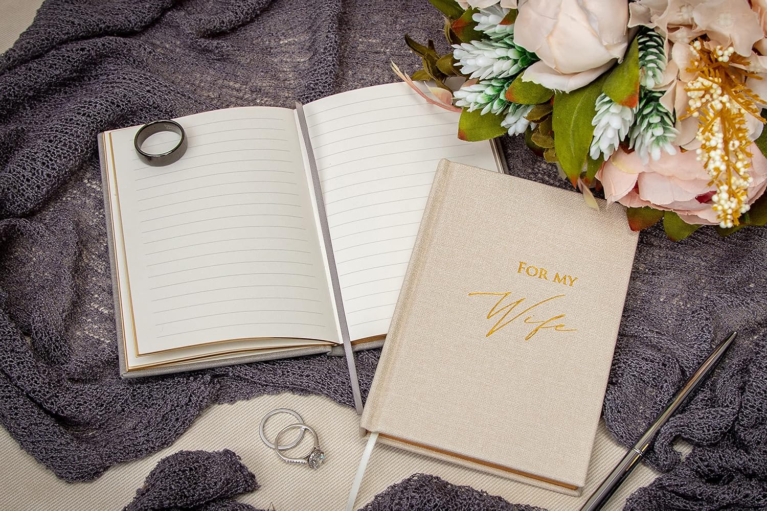 MUUJEE Hard Cover Vow Books Set of 2