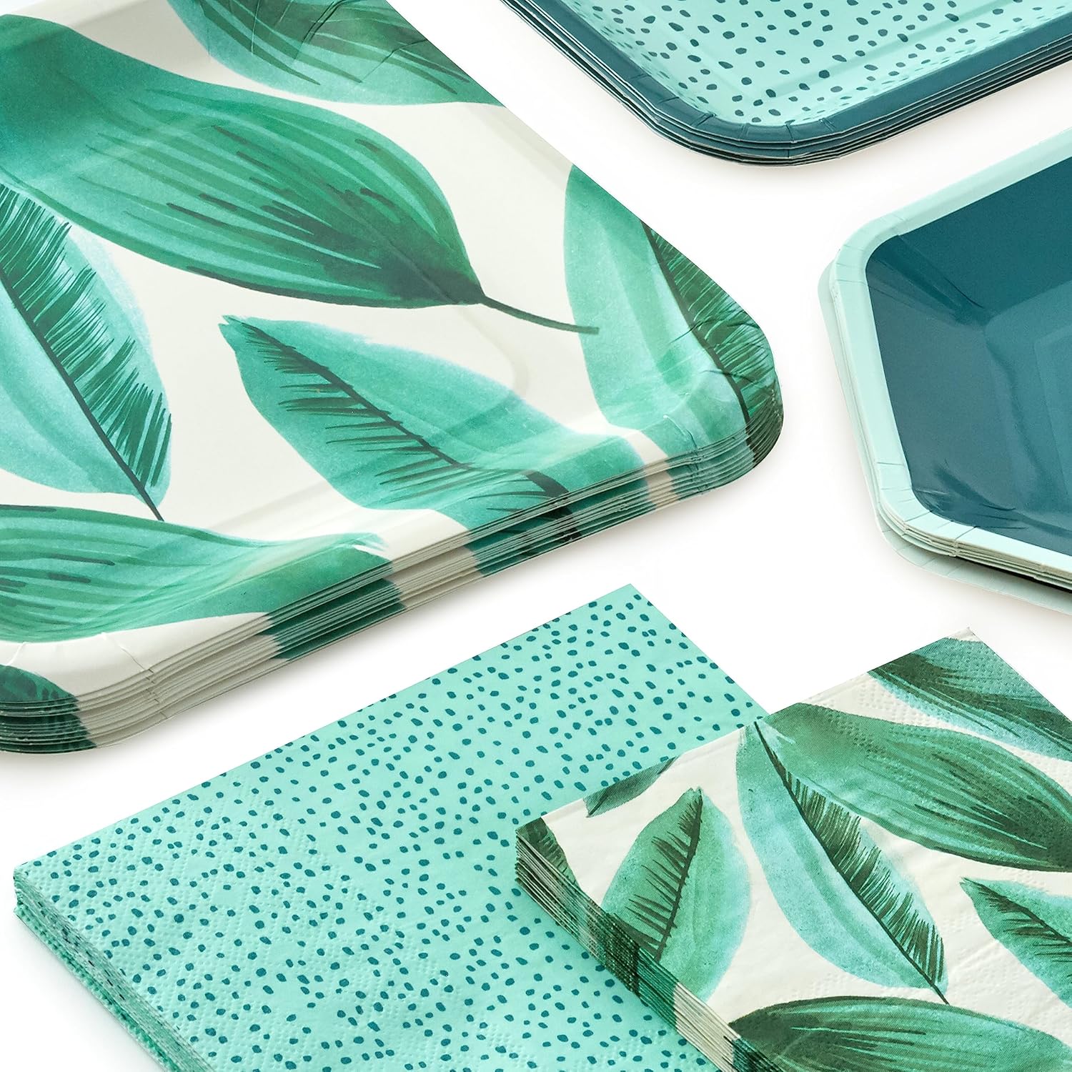 Hallmark Palm Leaves Party Pack for 16 Guests